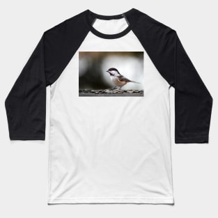 Perky Chickadee Baseball T-Shirt